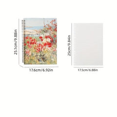 1pc Creative Coil Notebook Horizontal Line Notepad
