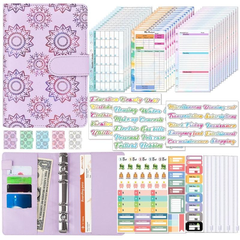 A6 Budget Planner Savings Notepad with Sticker