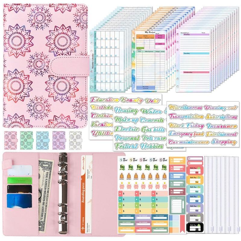 A6 Budget Planner Savings Notepad with Sticker