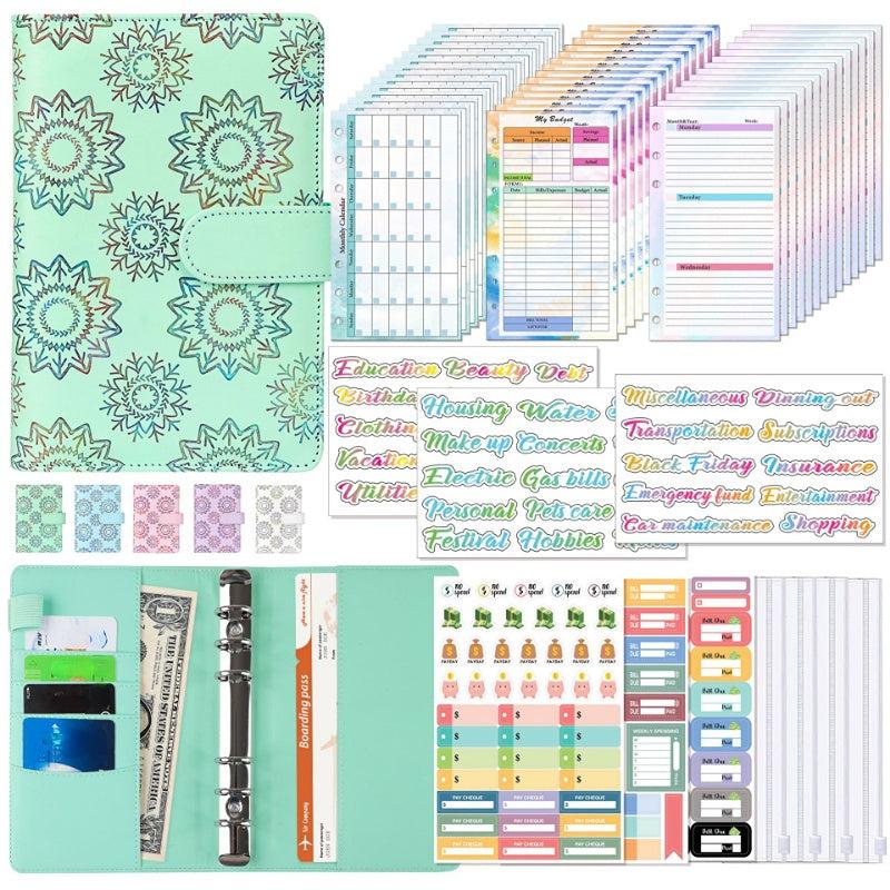 A6 Budget Planner Savings Notepad with Sticker