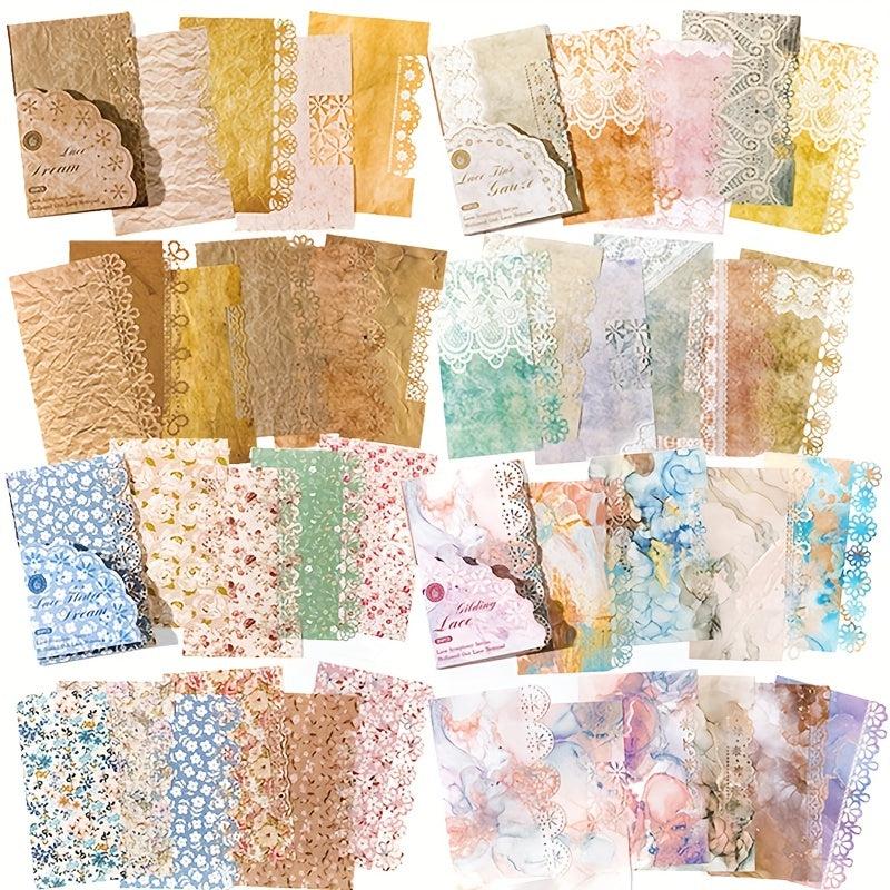 20pcs Hollow Lace Writing Material Paper for DIY Crafts Gift Wrapping