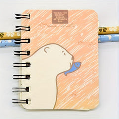 Portable Coil Book Mini Pocket Notepad Journal