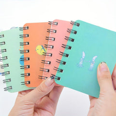 Portable Coil Book Mini Pocket Notepad Journal