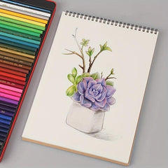 1pc Sketch Coil Book Hand painted Sketchbook Art Student Painting Paper