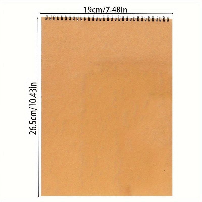 1pc Sketch Coil Book Hand painted Sketchbook Art Student Painting Paper