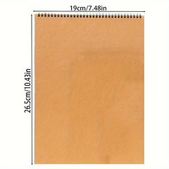 1pc Sketch Coil Book Hand painted Sketchbook Art Student Painting Paper