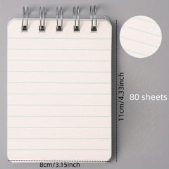 1pc Portable Mini Note Book Coil Notebook Notepad Calendar Book