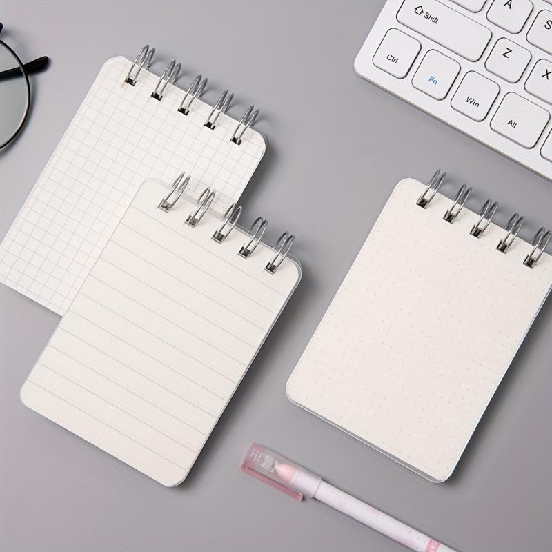 1pc Portable Mini Note Book Coil Notebook Notepad Calendar Book