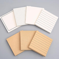 3pcs Sticky Notes Memo Pads For Students 240 Sheets Log