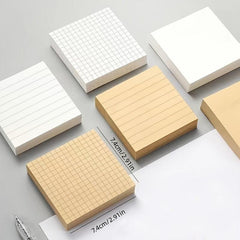 3pcs Sticky Notes Memo Pads For Students 240 Sheets Log