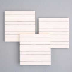 3pcs Sticky Notes Memo Pads For Students 240 Sheets Log