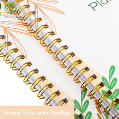 1pc Undated Weekly Planner To Do List Notebook Spiral Goals Journal