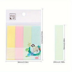 100 Sheets Colored Sticky Notes Instant Note Paper Office Student Accessory