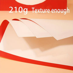 20sheets A4 210g Border Card Paper Thickened Hard Card Student Art Paper
