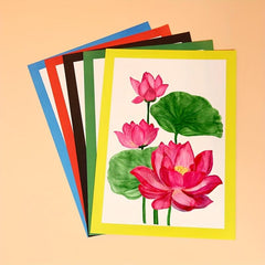 20sheets A4 210g Border Card Paper Thickened Hard Card Student Art Paper