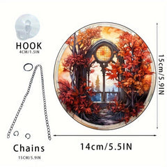 Acrylic Chinese Fairyland Door Window Wall Decoration