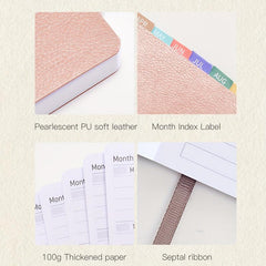 A5 Goal Planner Habit Tracker Gratitude Journal