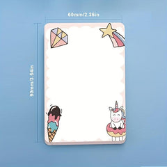 Cartoon Convenience Sticker Pattern Sticker Girl Heart Tearable