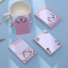Cartoon Convenience Sticker Pattern Sticker Girl Heart Tearable