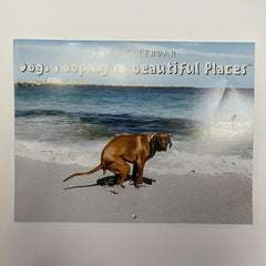 Dog Poop Prank Year's Calendar