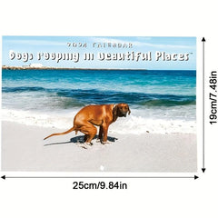Dog Poop Prank Year's Calendar