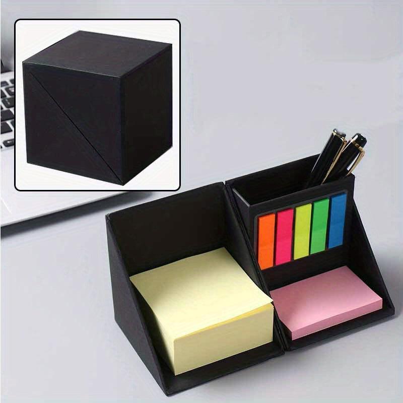 Rotating Creative Sticky Note Box with Mini Sticker Box