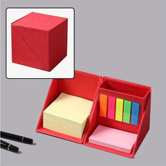 Rotating Creative Sticky Note Box with Mini Sticker Box