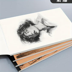 A4 Sketch Art Picture Book, Thickened Cowhide Paper College Student Book