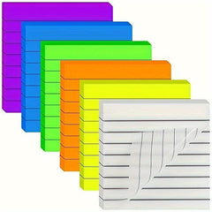 4pcs Colorful Sticky Notes Index Stickers Stationery Waterproof