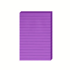 50 Lined Sticky Notes Bright Colors 10 16X15 24 Cm Self Adhesive Note Pad
