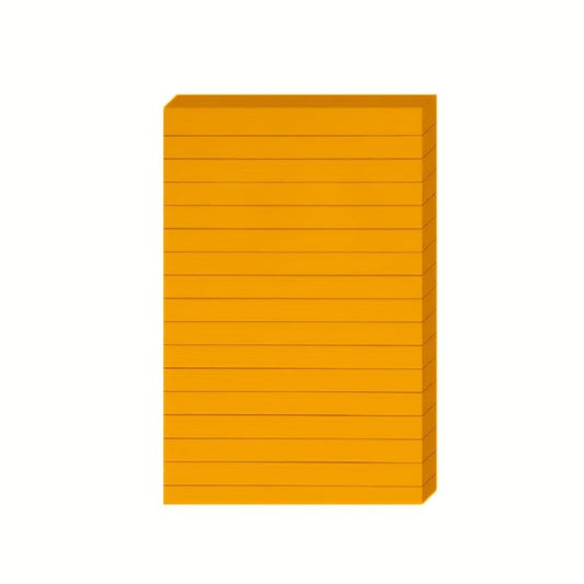 50 Lined Sticky Notes Bright Colors 10 16X15 24 Cm Self Adhesive Note Pad