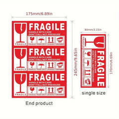 60-120pcs Fragile Lightweight Label Sticker