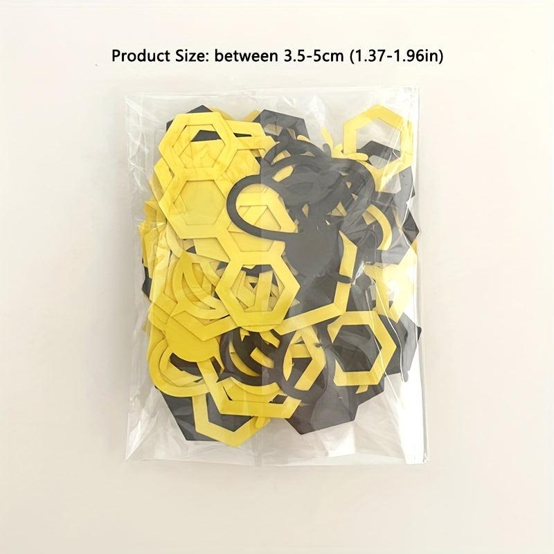 80pcs Bee Confetti Baby Baptism Party Decorations DIY Crafts