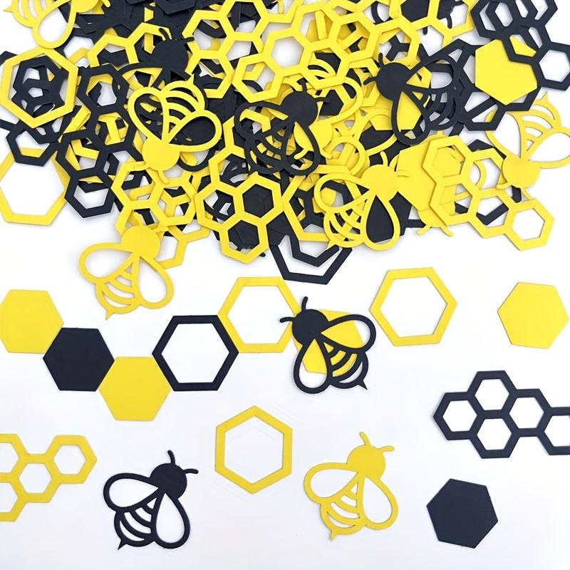 80pcs Bee Confetti Baby Baptism Party Decorations DIY Crafts