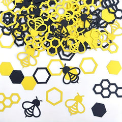 80pcs Bee Confetti Baby Baptism Party Decorations DIY Crafts