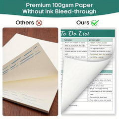 Weekly Planner Pad 52 Tear Off Sheets Undated Weekly Desk Planner