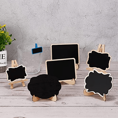 Mini Chalkboard Signs with Easel Stand for Events