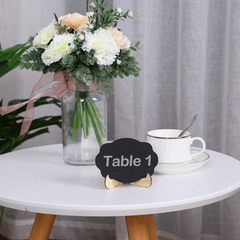 Mini Chalkboard Signs with Easel Stand for Events