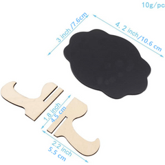 Mini Chalkboard Signs with Easel Stand for Events