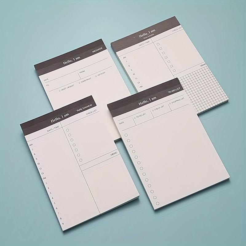 50 Sheets Memo Book Desktop Schedule Notepad Business Plan Office Supplies