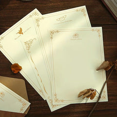 Vintage European Literary Letter Paper B5 Handwritten Love Letter Confession