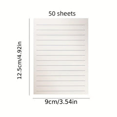 50 Sheets Multifunction Sticky Notes Tearable Note Paper