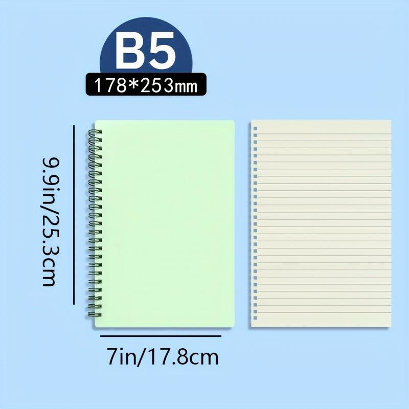 80 Sheets A5 B5 Planner Schedule Notebook for Home Office and School