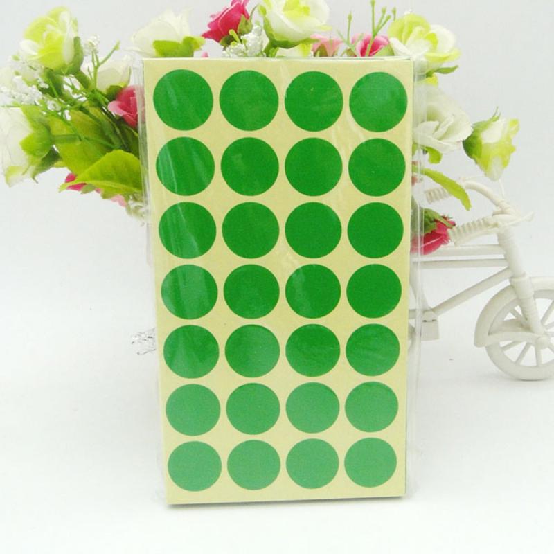 68 Self Adhesive Coloured Dot Stickers for Eye-Catching Labels