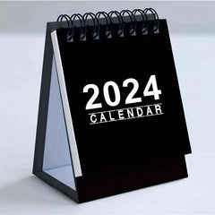 Mini Desk Calendar Jan-June, 250g Writing Paper, Double Coil Binding