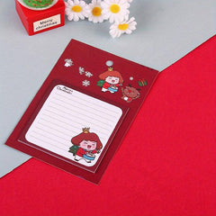 1pc Christmas Sticky Notes Student Message Memo Notepad Learning Office Memo