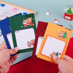 1pc Christmas Sticky Notes Student Message Memo Notepad Learning Office Memo