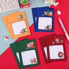1pc Christmas Sticky Notes Student Message Memo Notepad Learning Office Memo