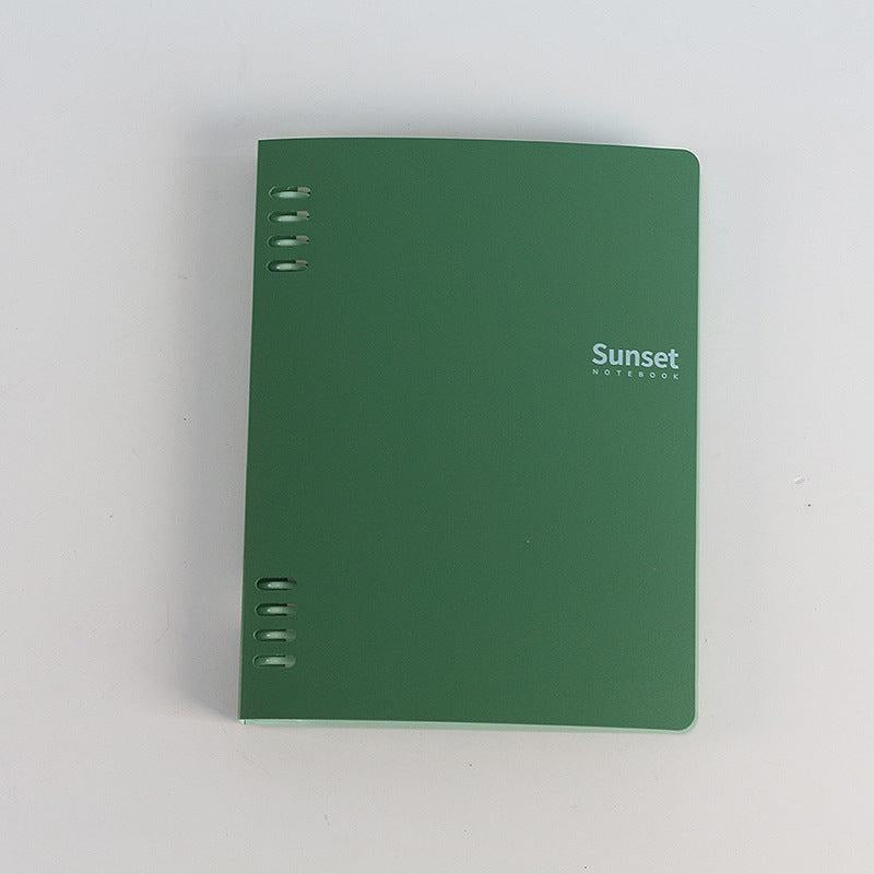 Gradient Coil Notebook, 60 Sheets, Horizontal Grid, Spiral Hardcover