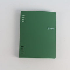 Gradient Coil Notebook, 60 Sheets, Horizontal Grid, Spiral Hardcover